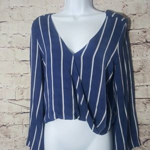 Long lost cross over blouse
